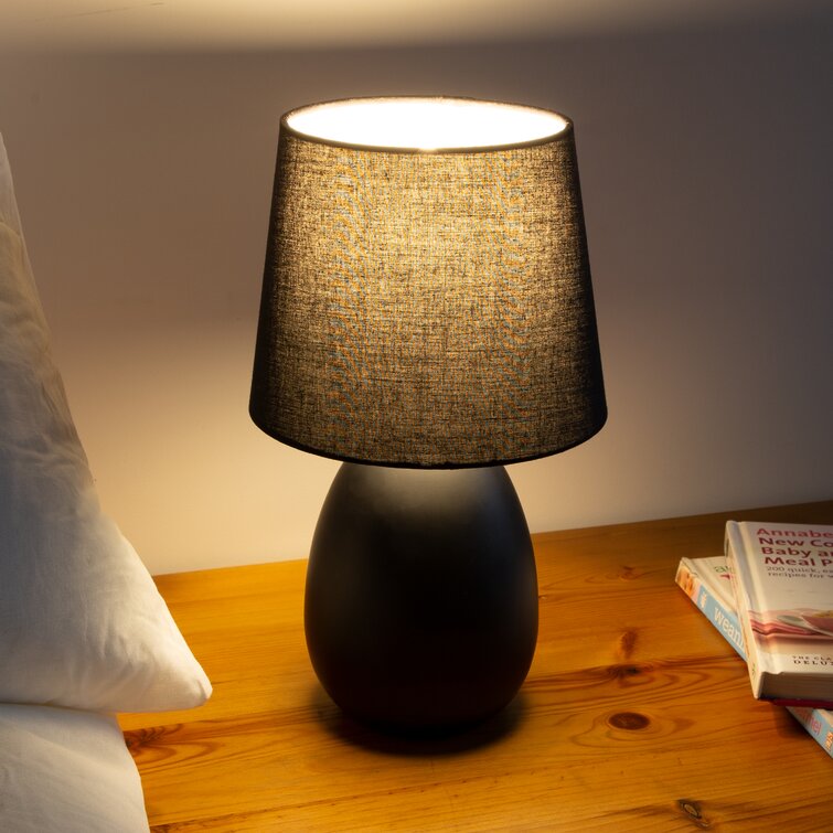 Wayfair black sale table lamps